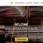 Shailendra Singh & Co. Home Page Image